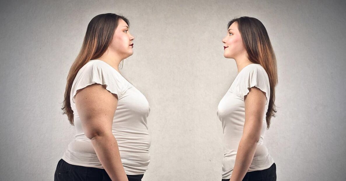 The problem of losing weight
